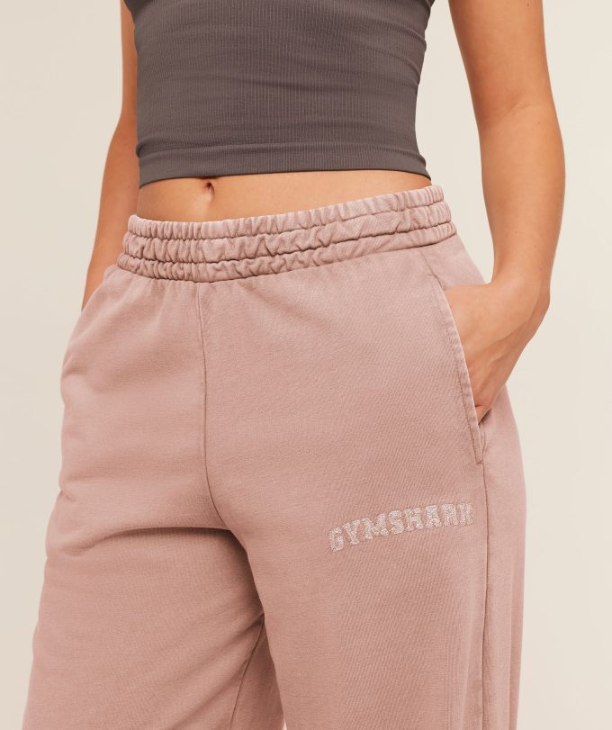Chainstitch Graphic Wide Leg Joggers