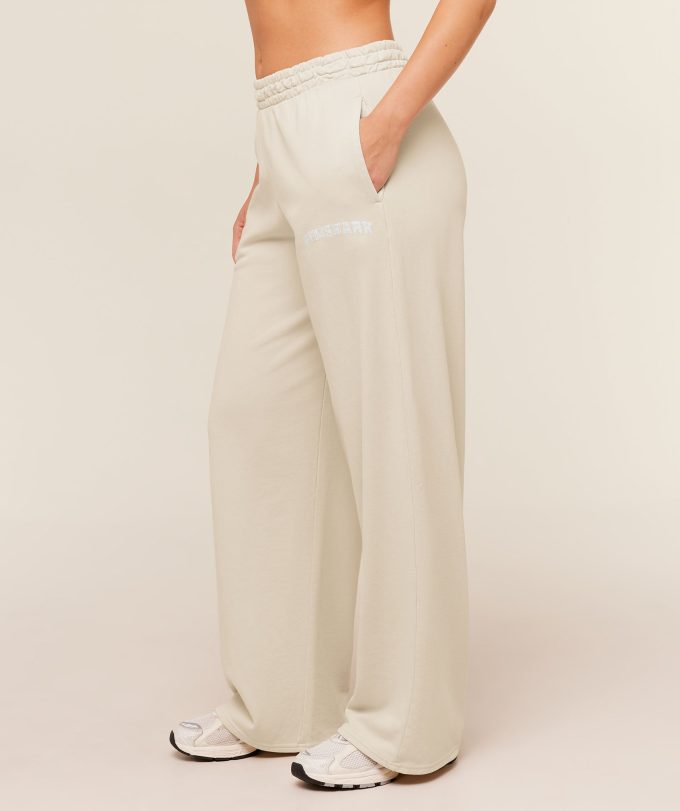 Chainstitch Graphic Wide Leg Joggers
