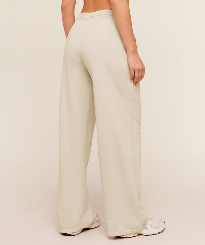 Chainstitch Graphic Wide Leg Joggers