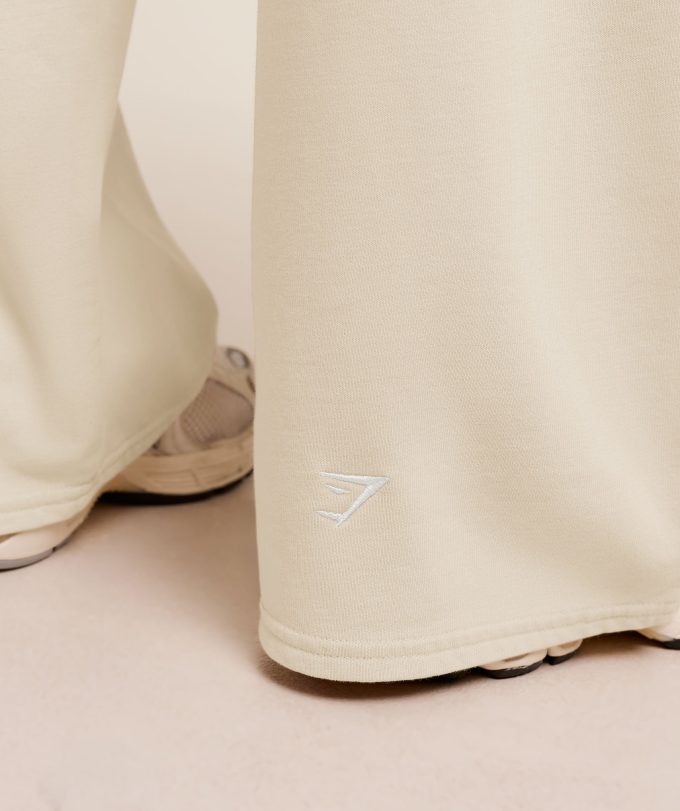 Chainstitch Graphic Wide Leg Joggers