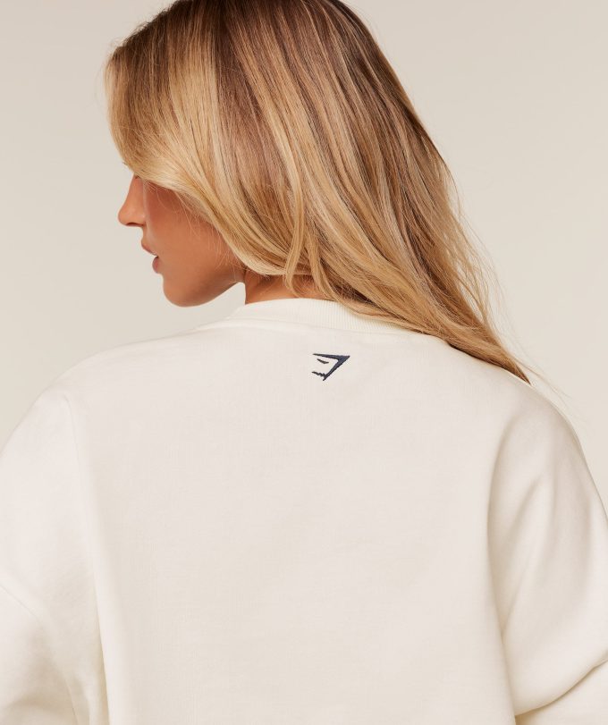 Collegiate Graphic Crew Neck Pullover