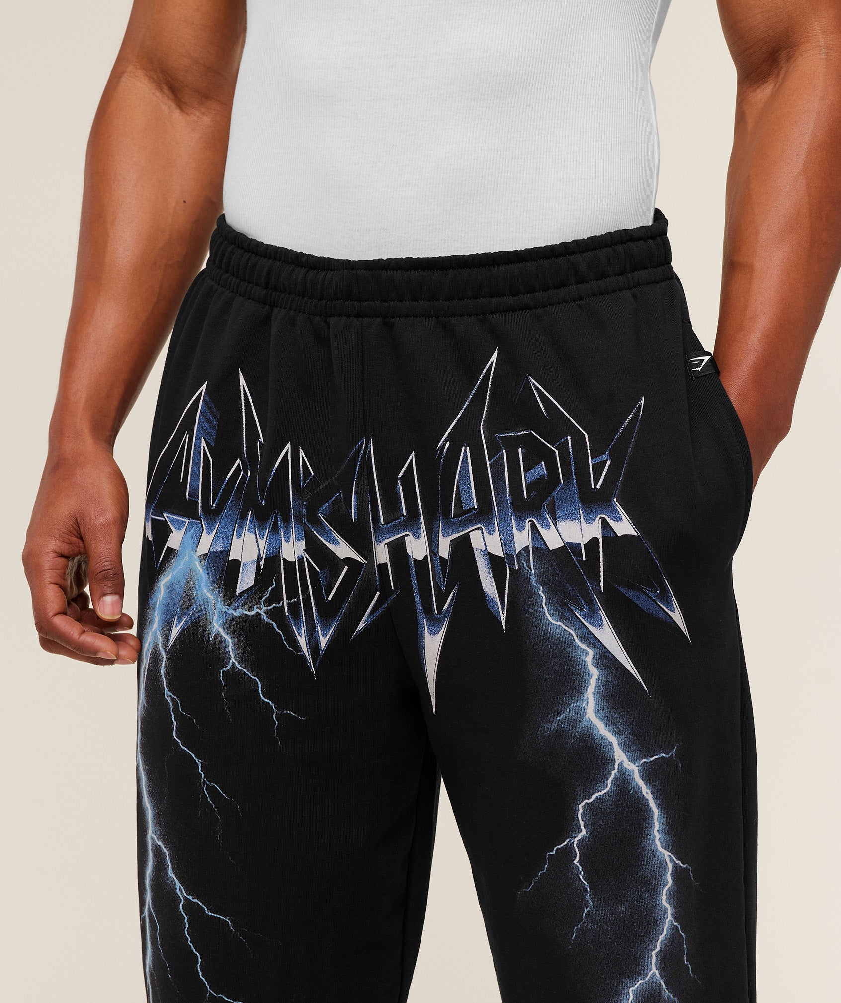 Eagle Band Style Graphic Straight Leg Pants - Image 4