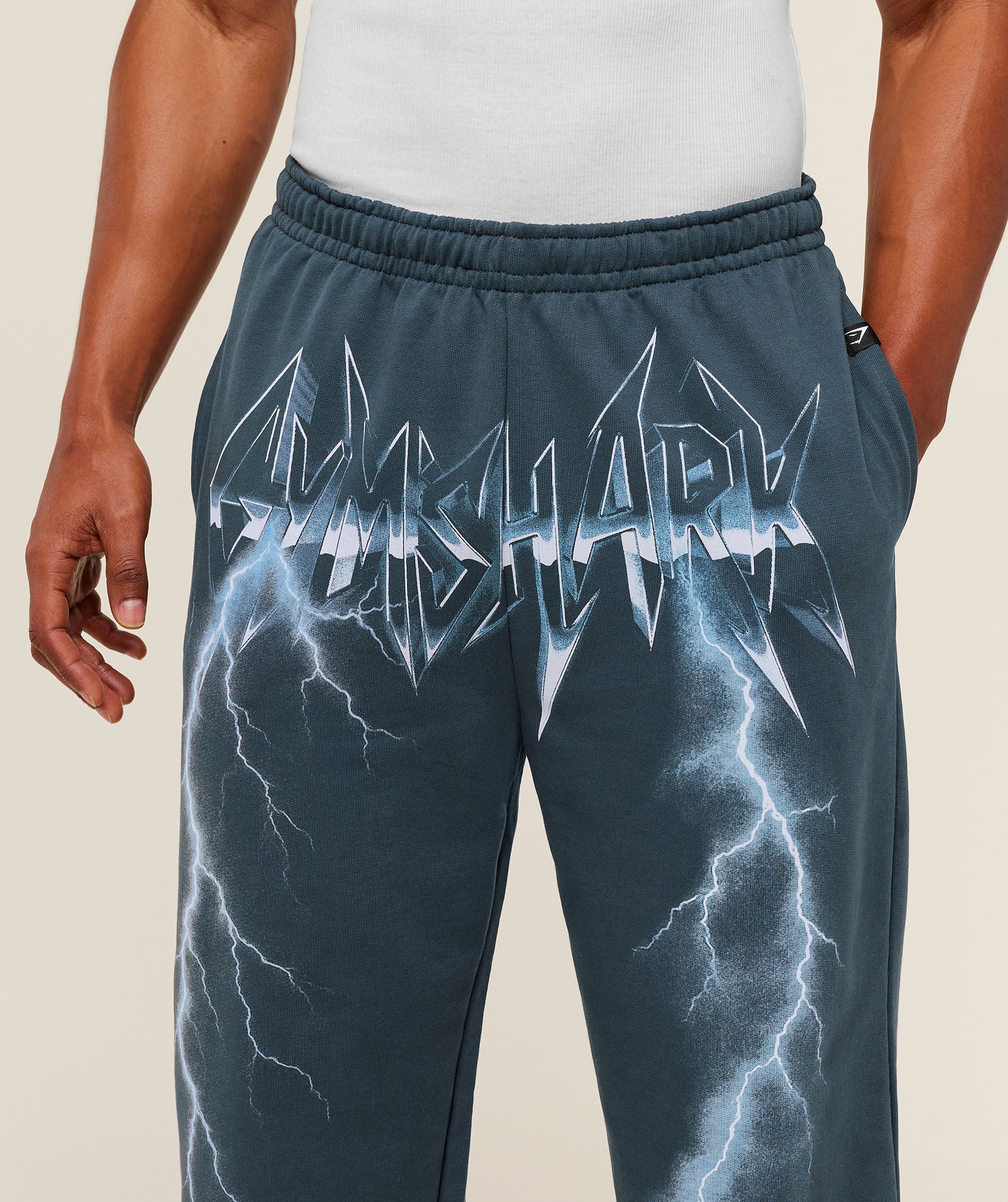 Eagle Band Style Graphic Straight Leg Pants - Image 4