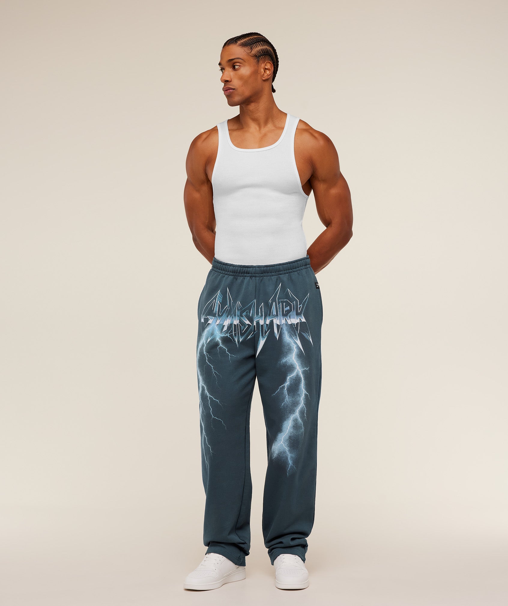 Eagle Band Style Graphic Straight Leg Pants - Image 6