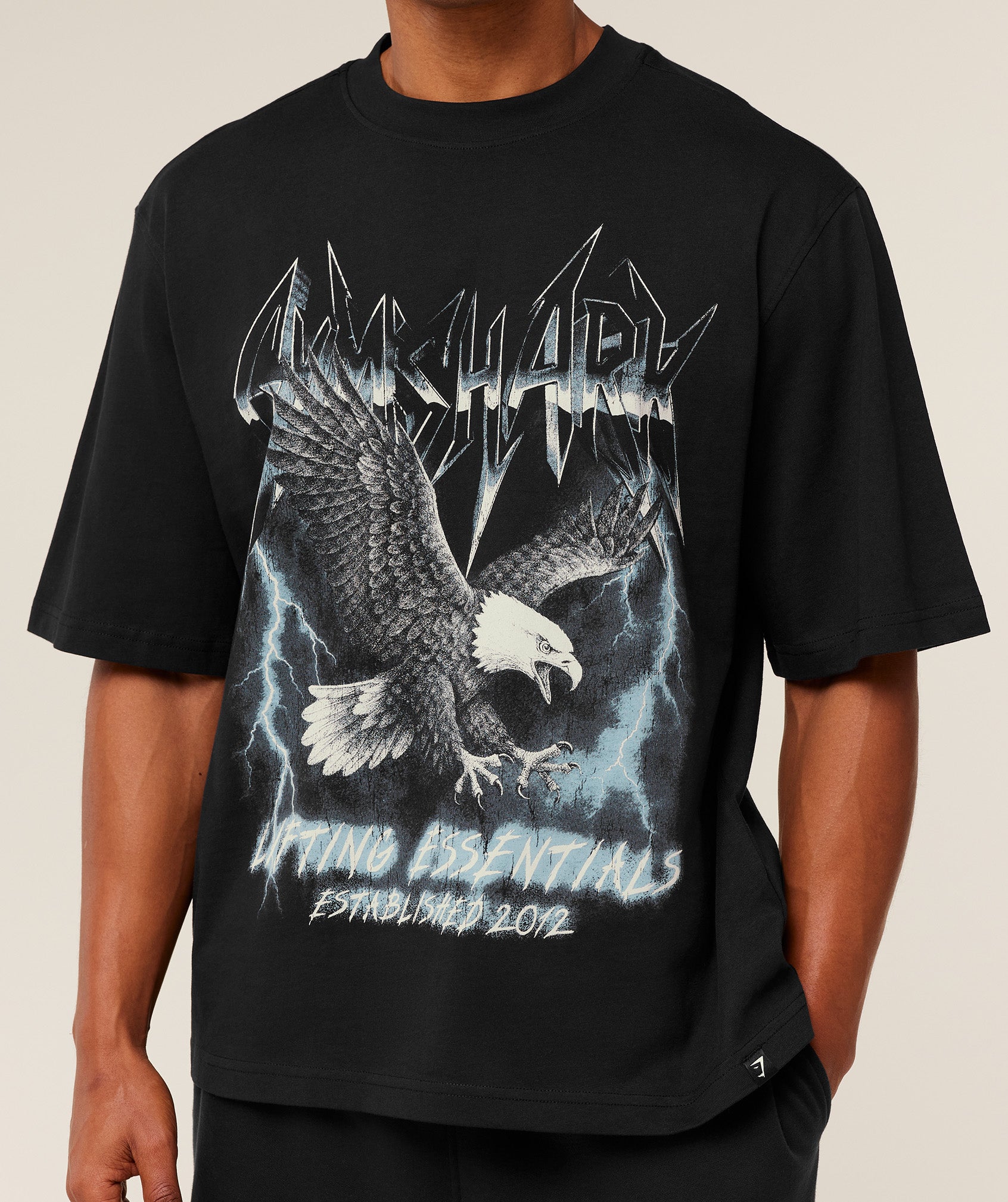 Eagle Band Style Graphic T-Shirt - Image 4