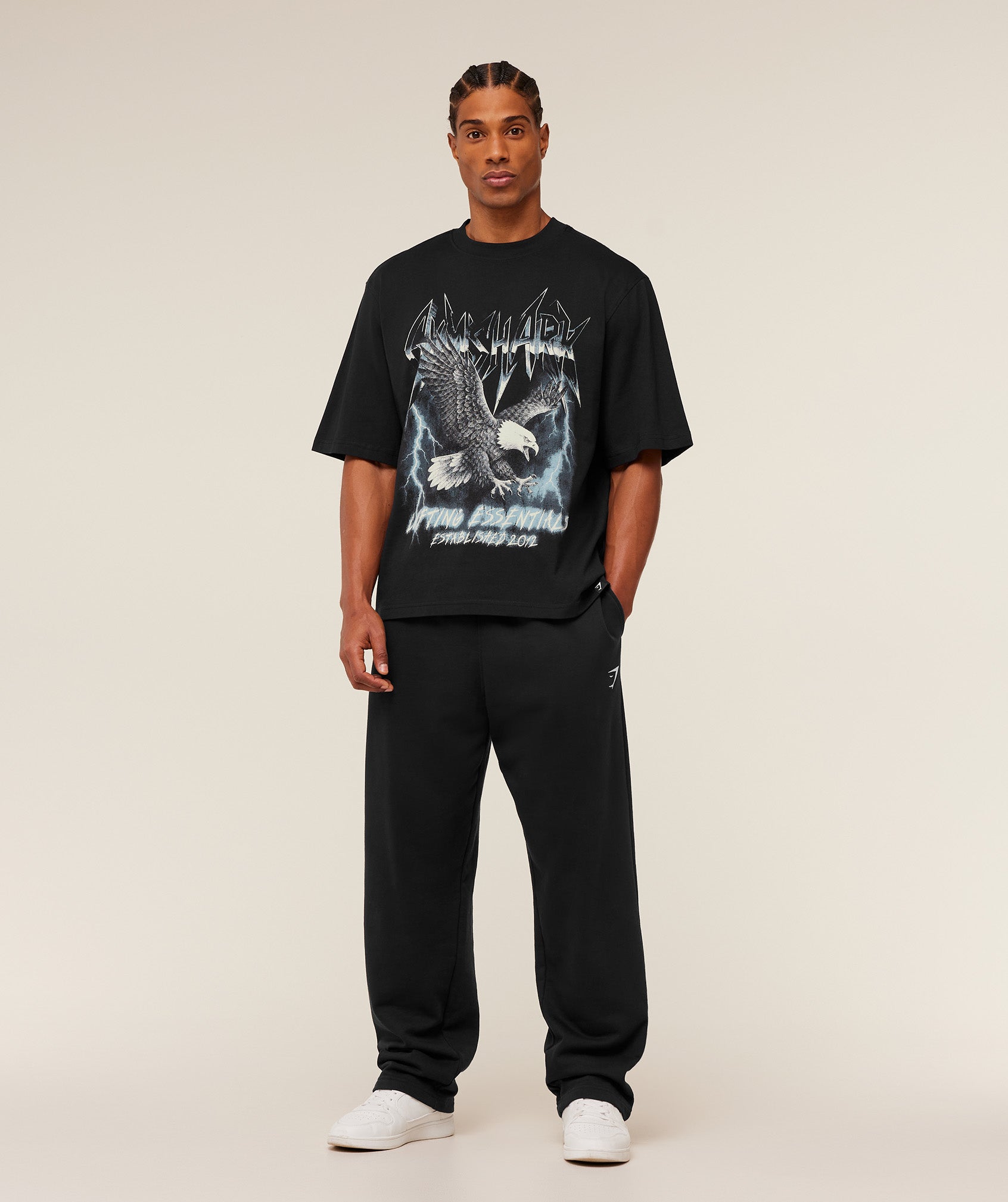 Eagle Band Style Graphic T-Shirt - Image 5