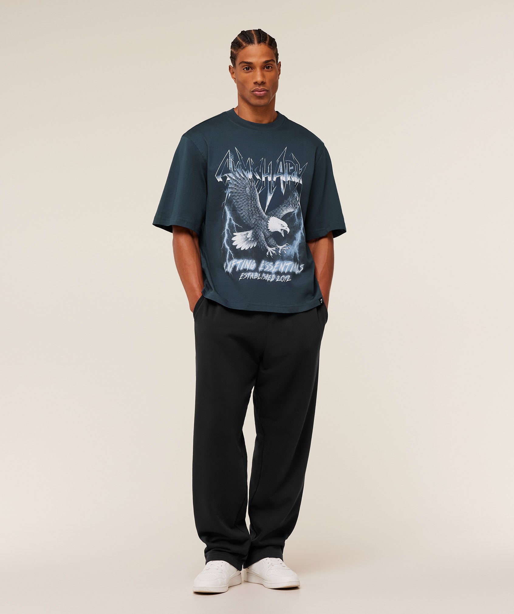 Eagle Band Style Graphic T-Shirt - Image 5