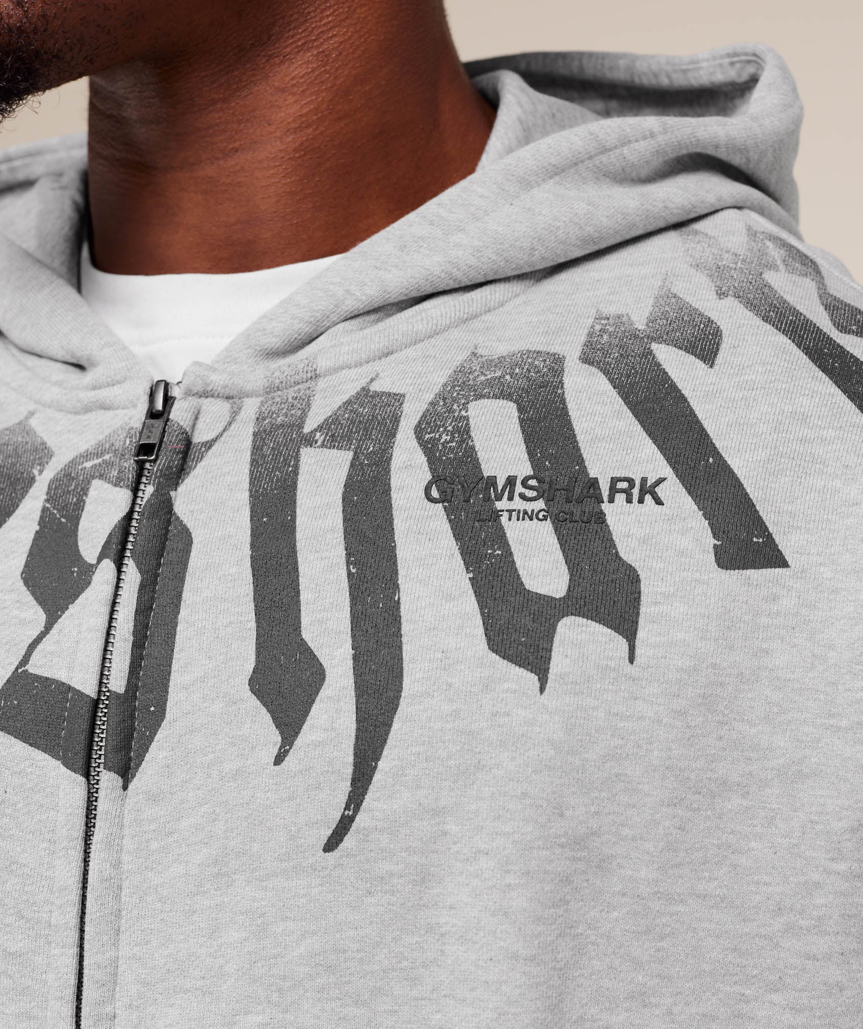 Fade Graphic Zip Up Hoodie - Image 5