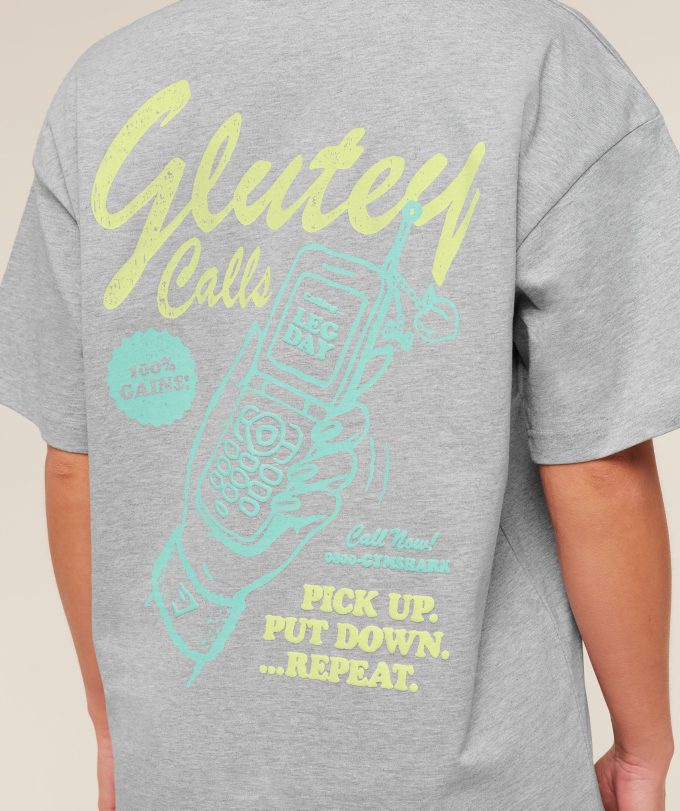 Glutey Calls Graphic T-Shirt