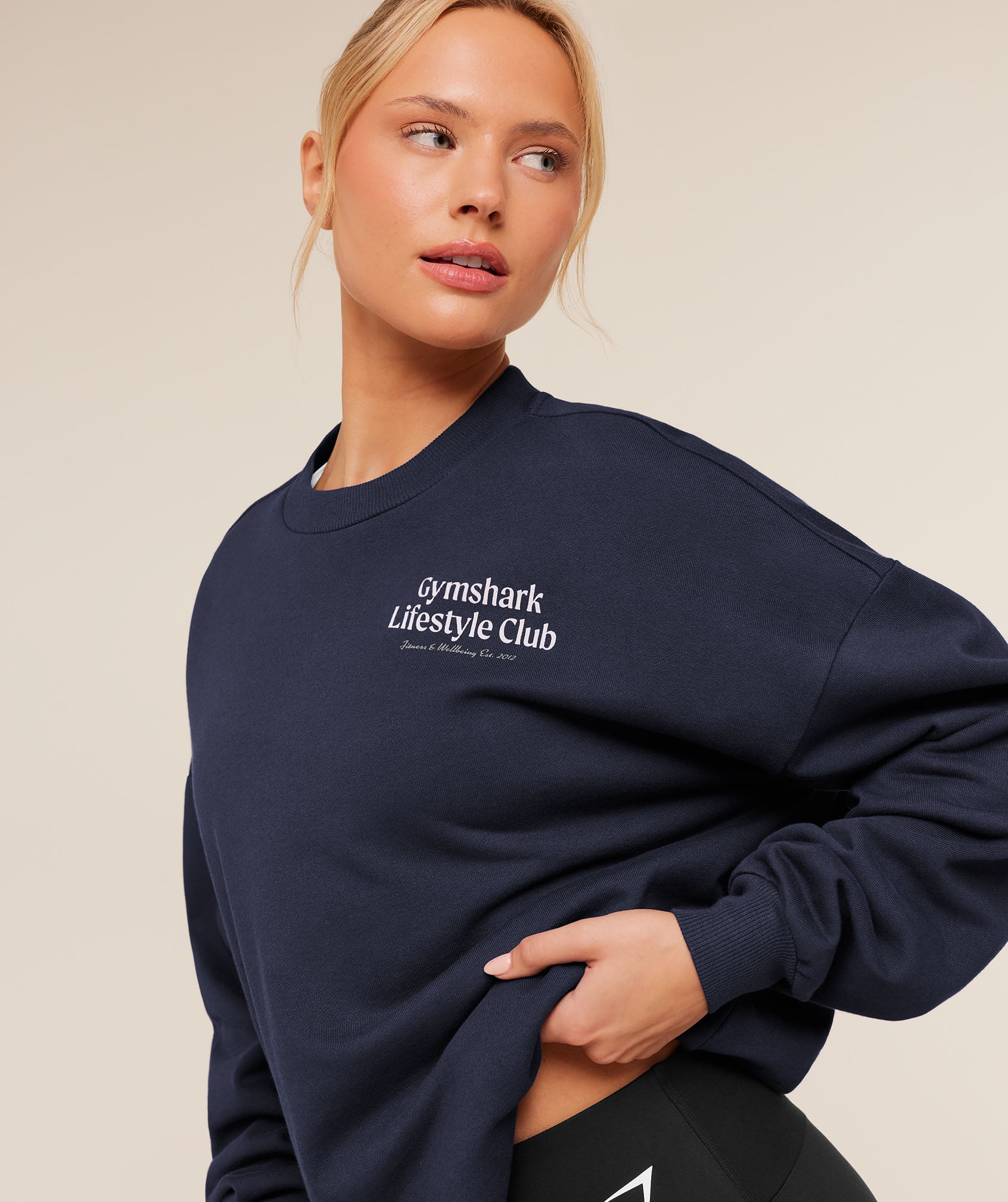 Lifestyle Club Graphic Sweatshirt - Image 5