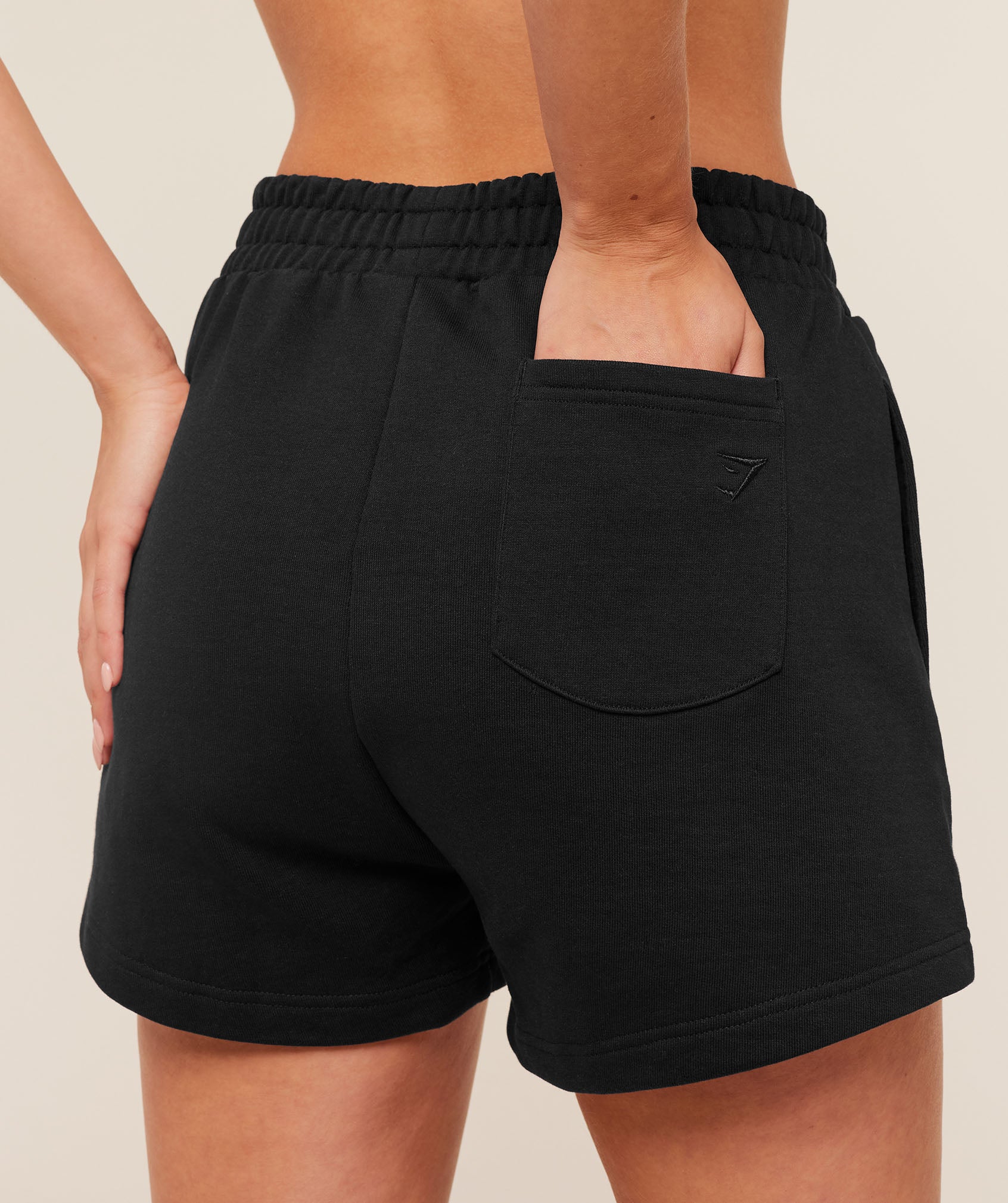 Script Embroidery Shorts - Image 6