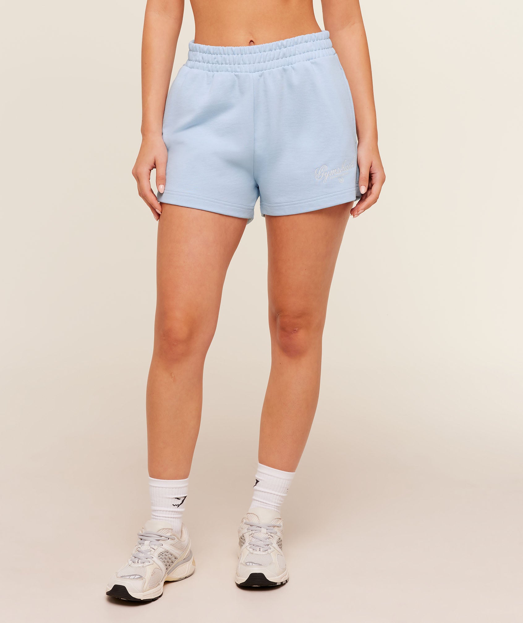 Script Embroidery Shorts - Image 7