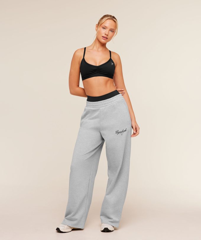 Script Embroidery Joggers