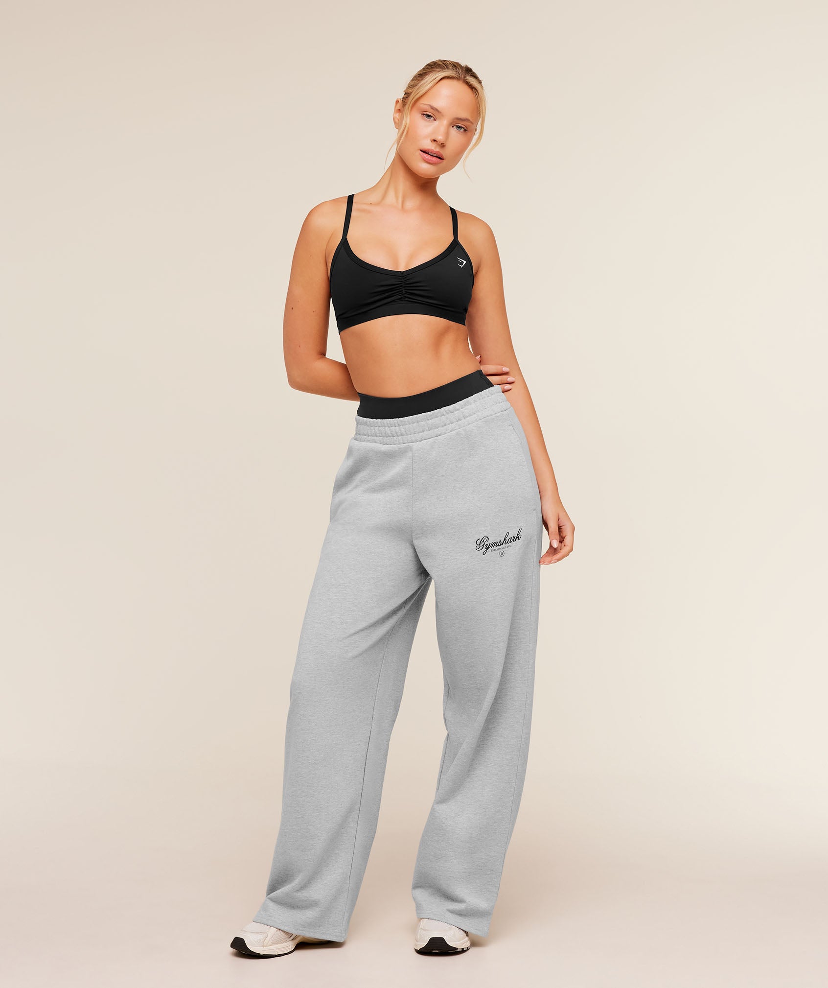 Script Embroidery Joggers - Image 4