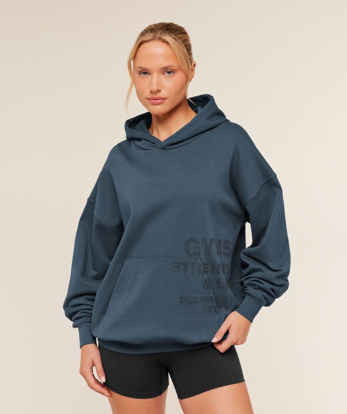 Stacked Graphic Hoodie