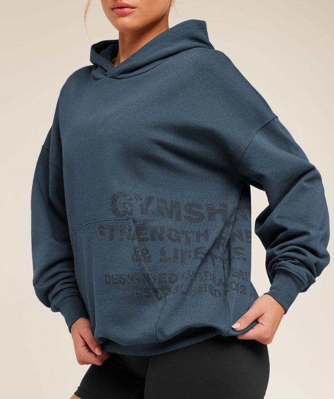 Stacked Graphic Hoodie