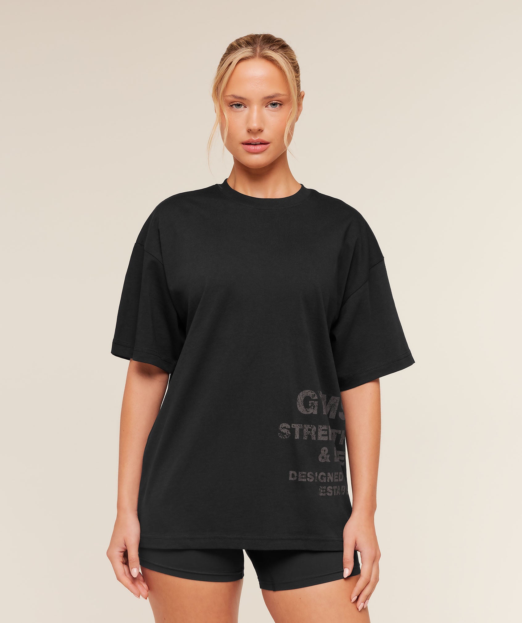 Stacked Graphic Short Sleeve T-Shirt