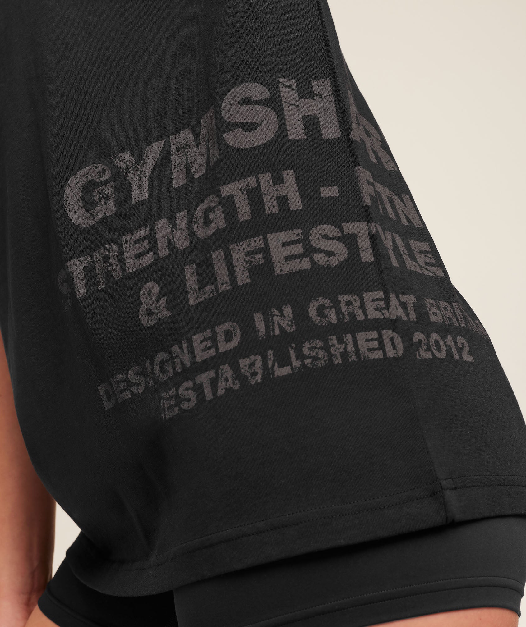 Stacked Graphic Short Sleeve T-Shirt - Image 5