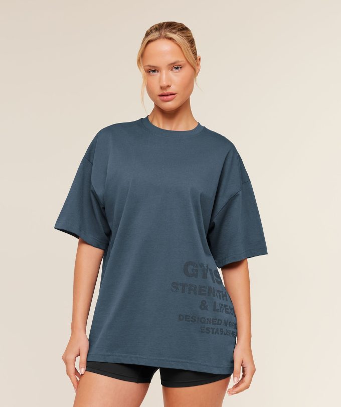 Stacked Graphic Short Sleeve T-Shirt
