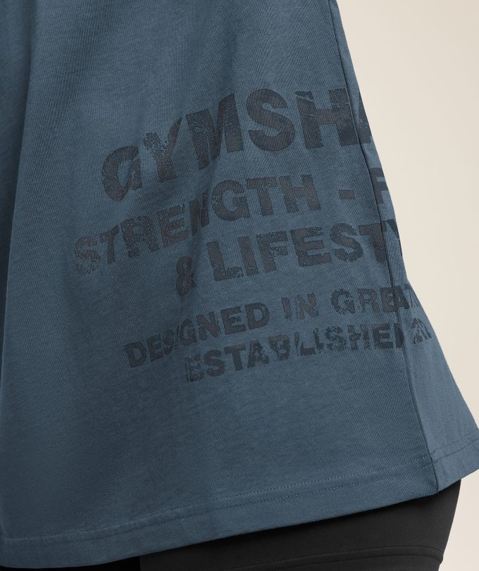 Stacked Graphic Short Sleeve T-Shirt