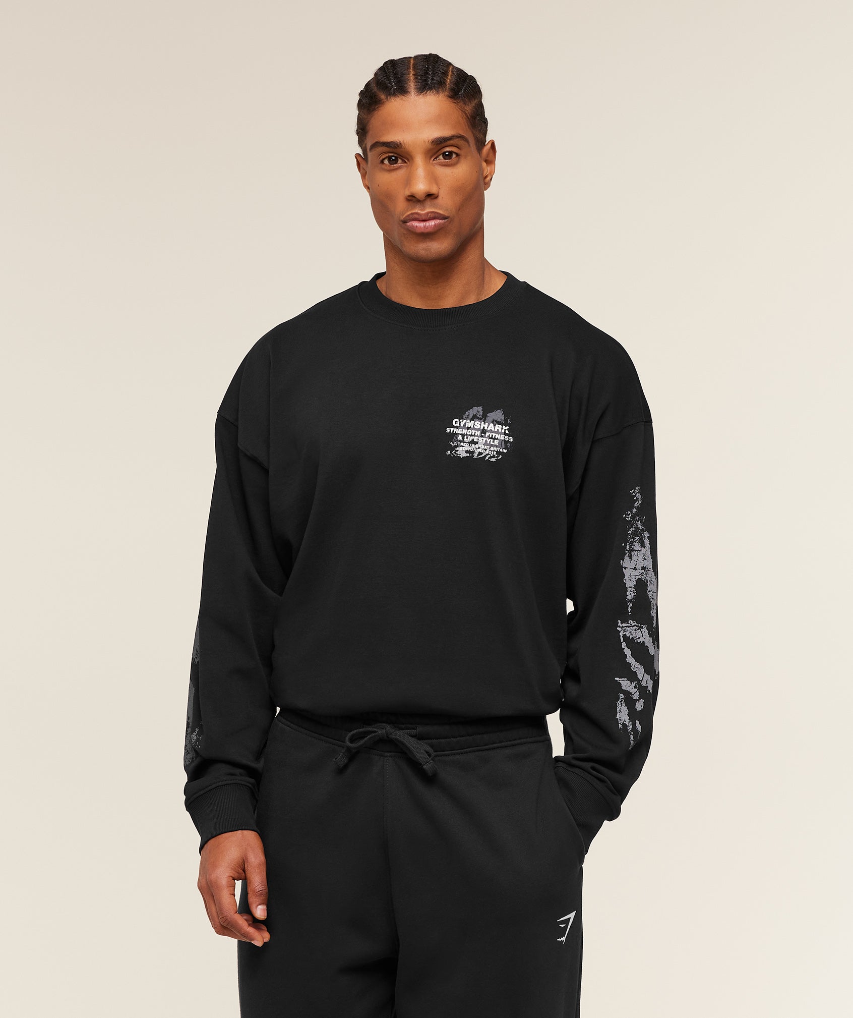 Strength Fitness & Lifestyle Long Sleeve T-Shirt - Image 2