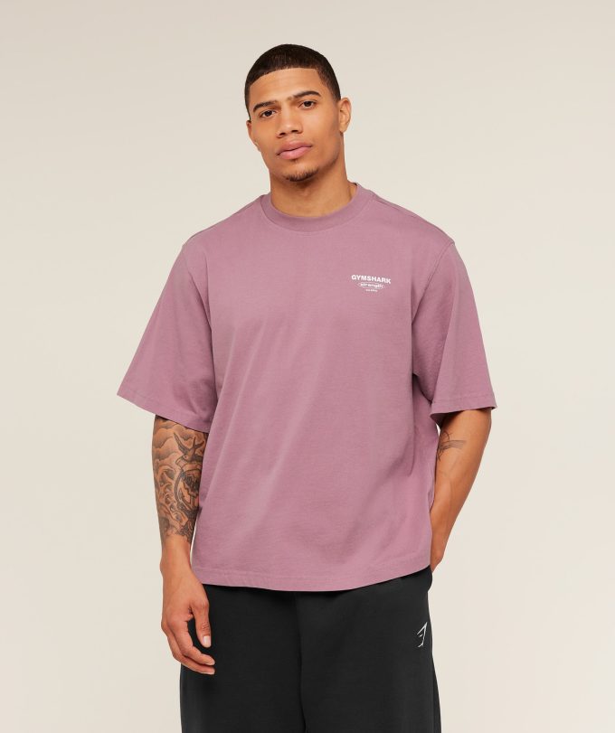 Strength Stars Washed Graphic T-Shirt