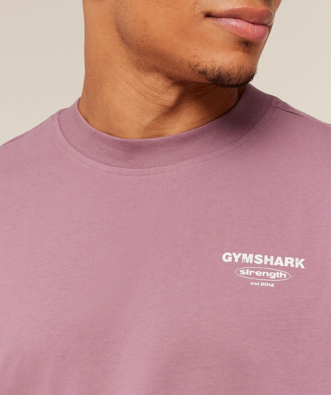 Strength Stars Washed Graphic T-Shirt