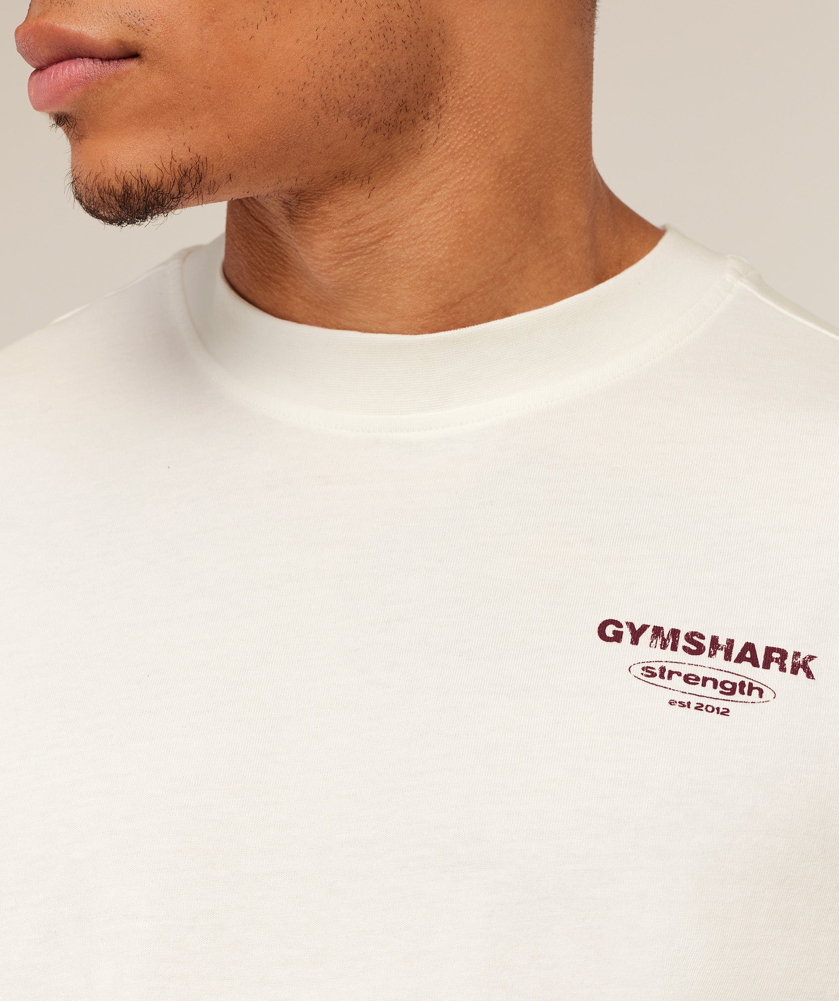 Strength Stars Washed Graphic T-Shirt - Image 5