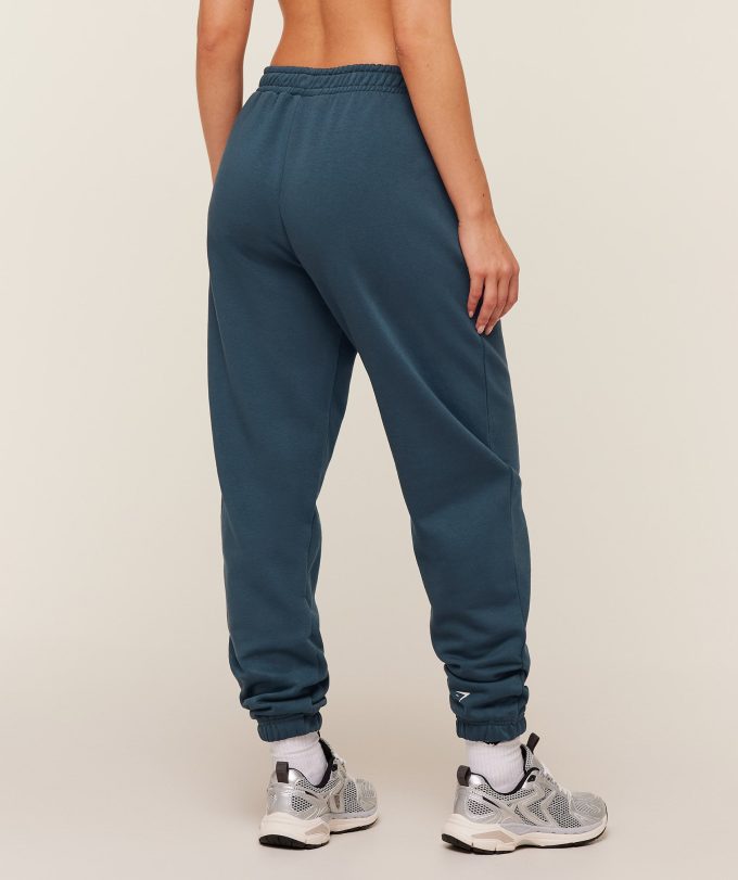 Worn Crest Graphic Joggers