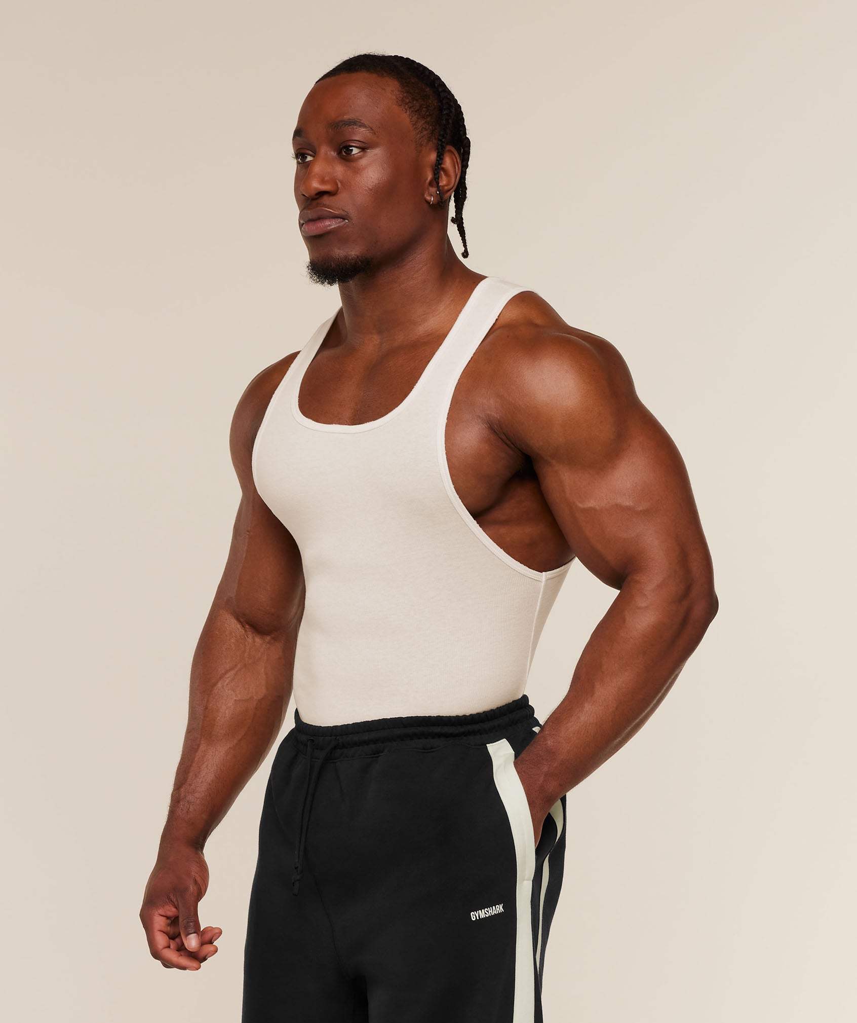 Gymshark x CBUM Ribbed Tank - Image 3