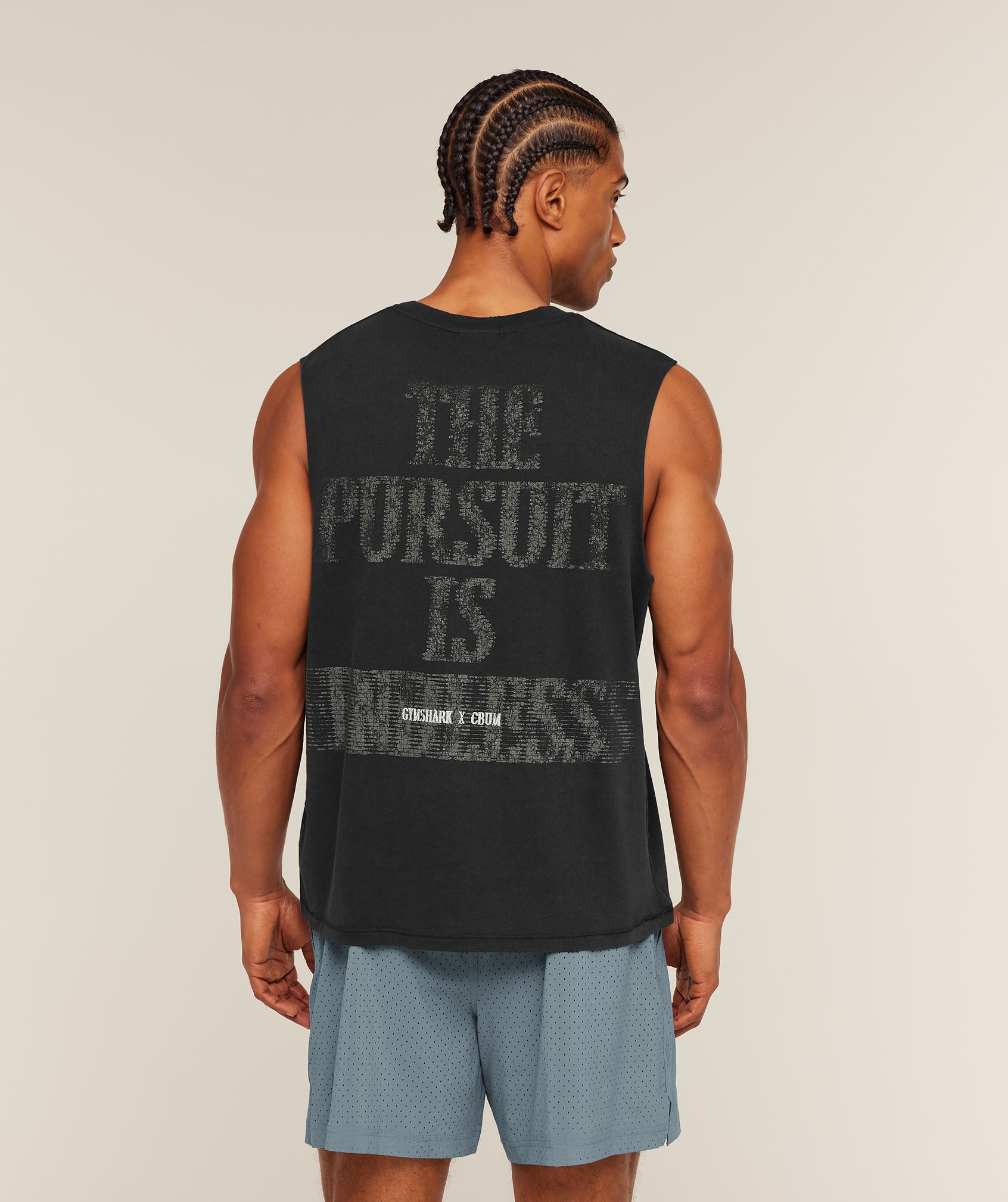 Gymshark x CBUM Washed Sleeveless T-Shirt