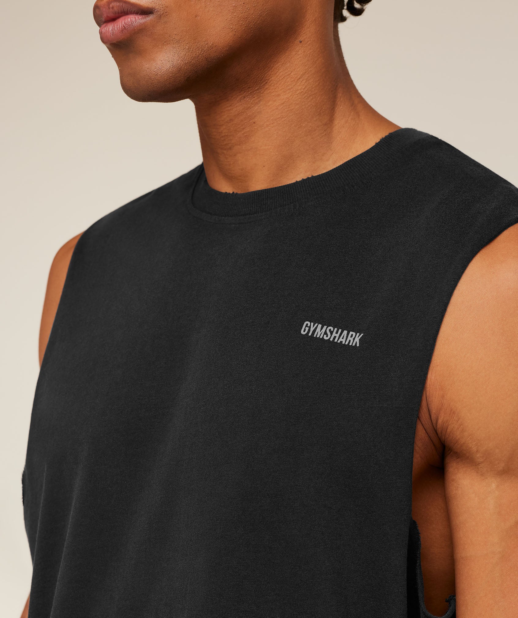 Gymshark x CBUM Washed Sleeveless T-Shirt - Image 7