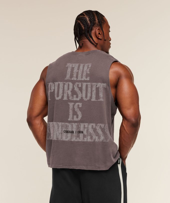 Gymshark x CBUM Washed Sleeveless T-Shirt