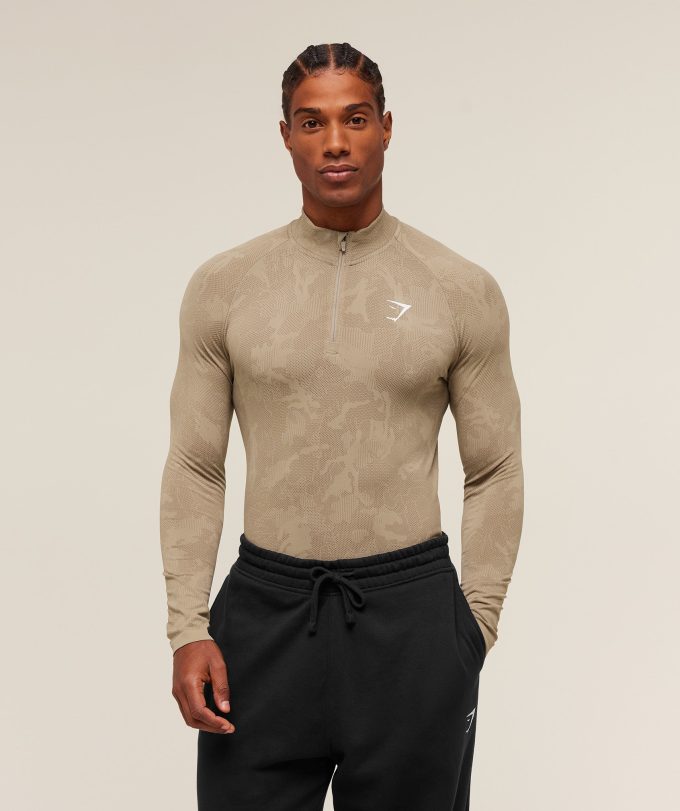 Geo Seamless 1/4 Zip
