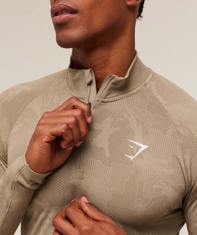 Geo Seamless 1/4 Zip