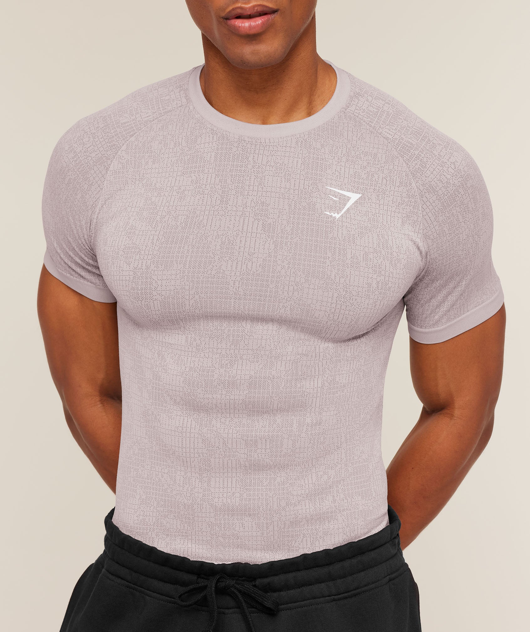 Geo Seamless Grid T-Shirt - Image 6