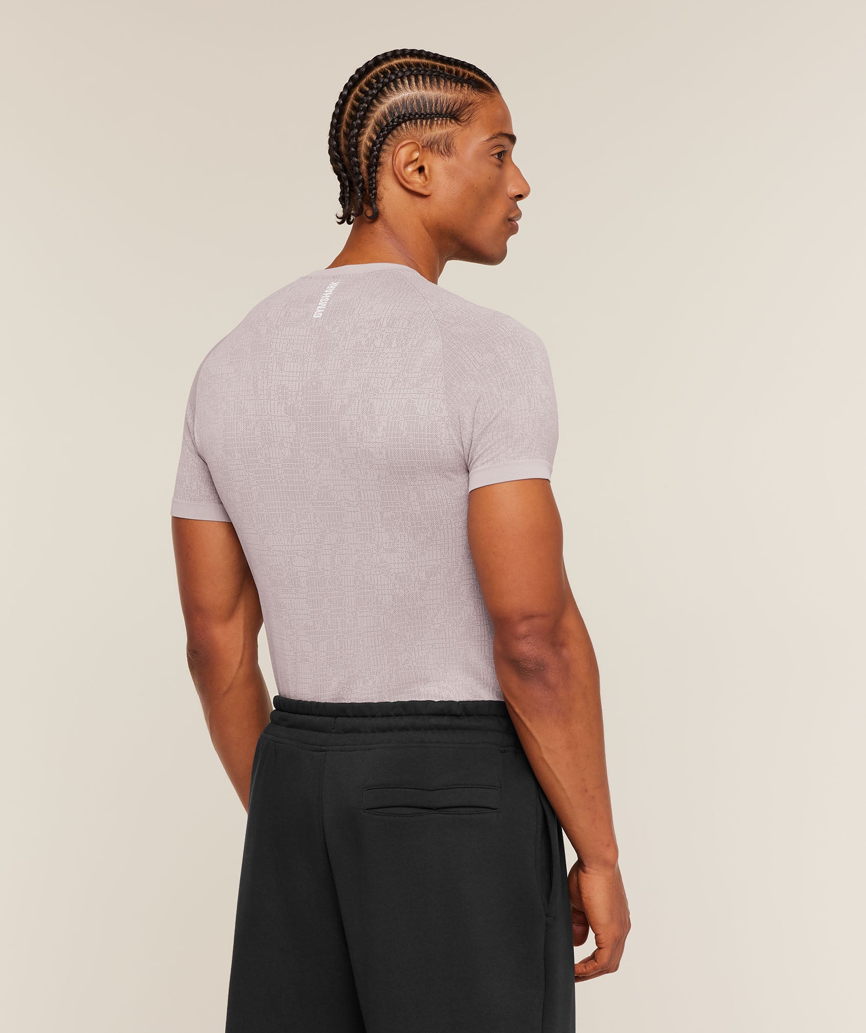 Geo Seamless Grid T-Shirt - Image 2