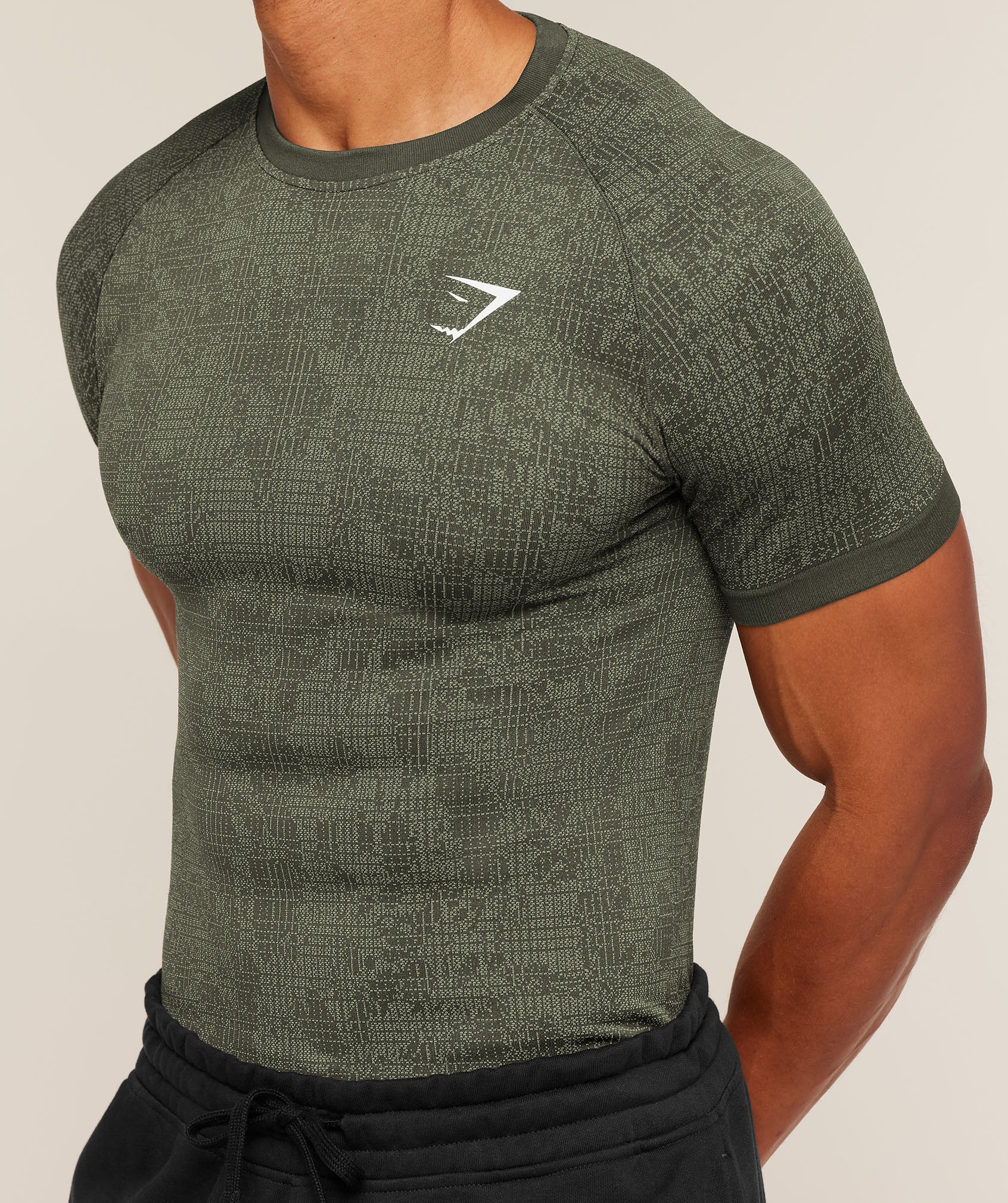 Geo Seamless Grid T-Shirt - Image 6