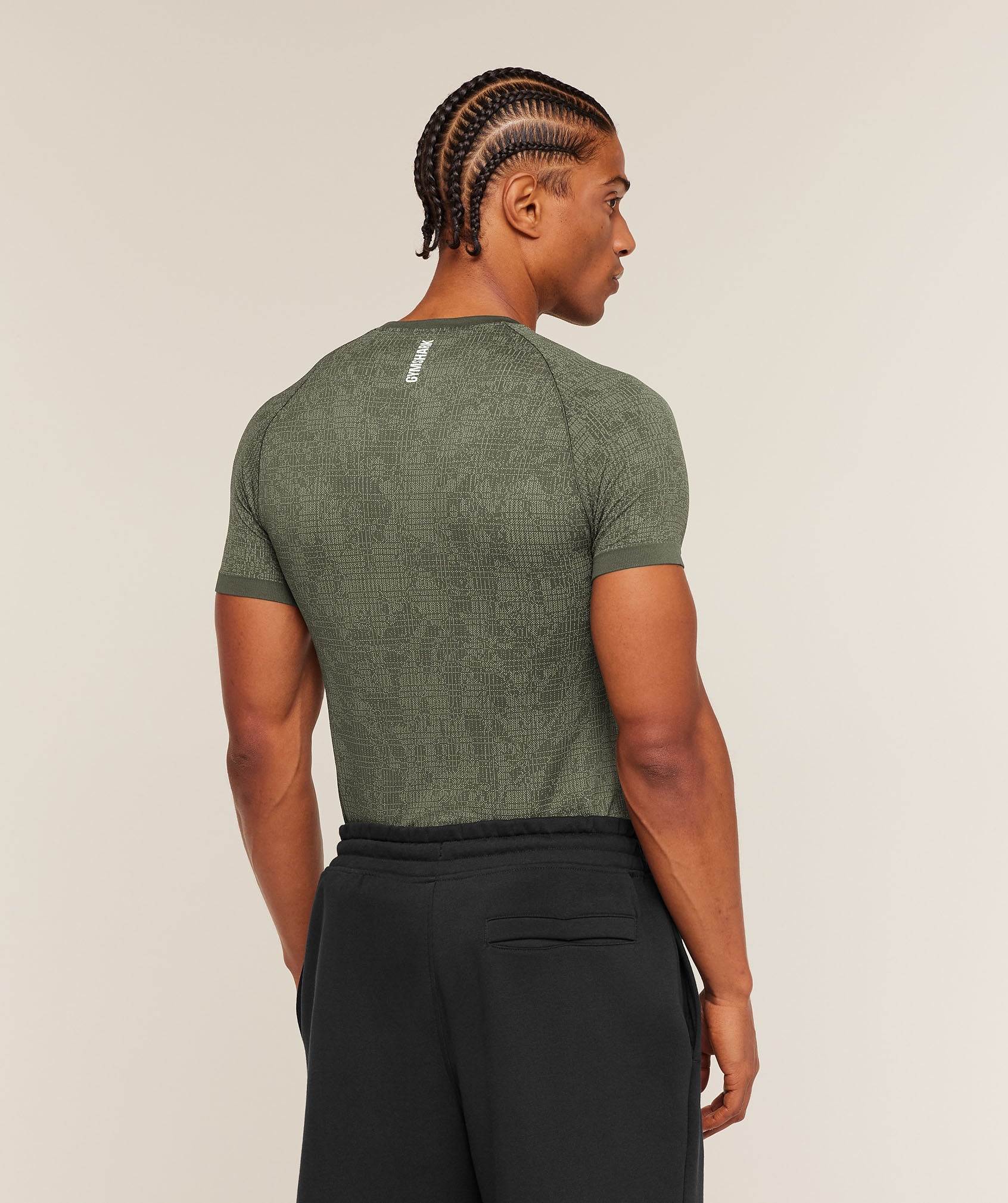 Geo Seamless Grid T-Shirt - Image 2