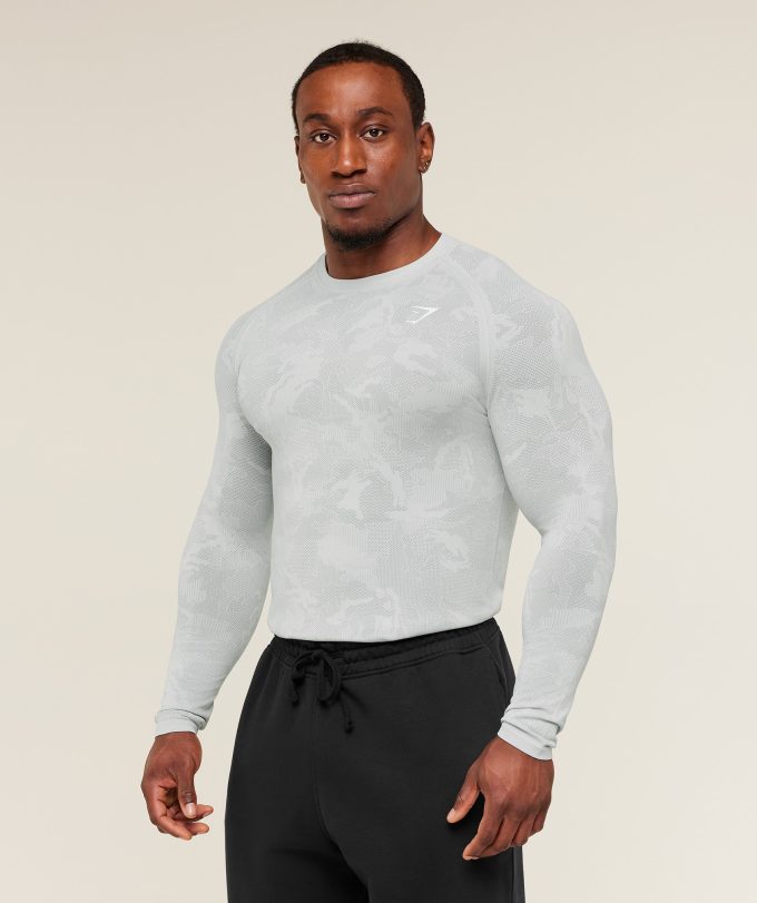 Geo Seamless Long Sleeve T-Shirt