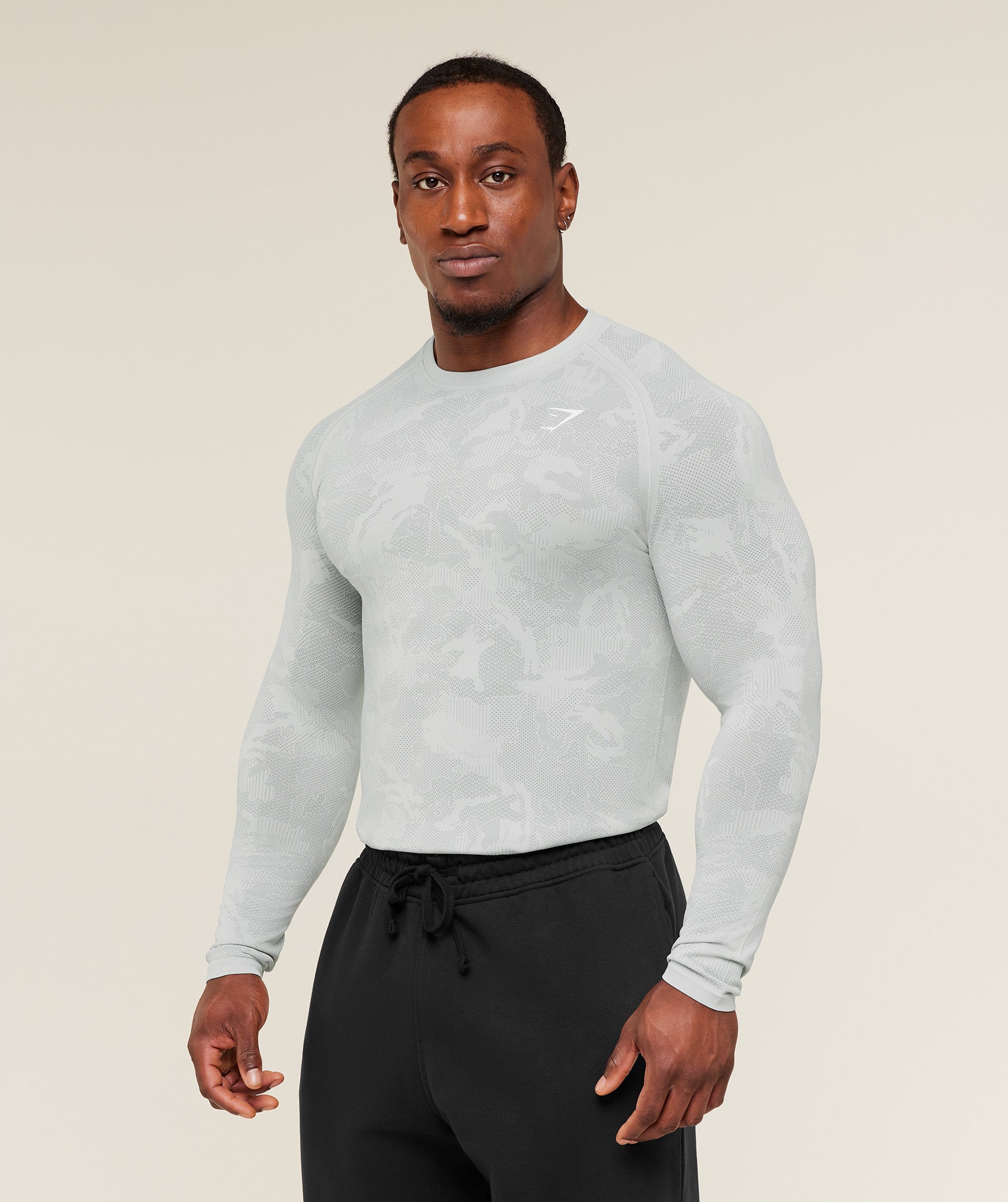 Geo Seamless Long Sleeve T-Shirt - Image 2