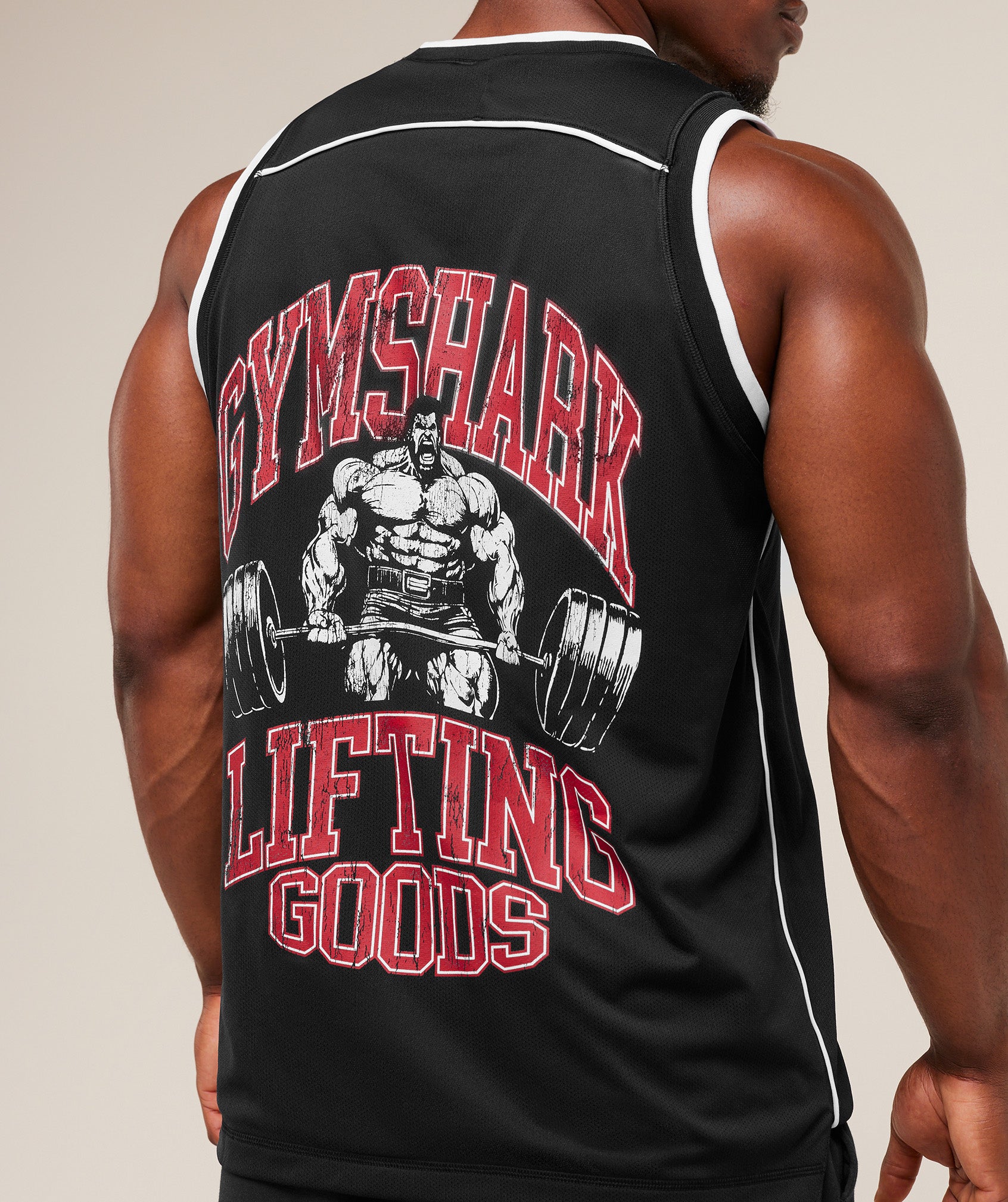 Graphic Basketball Mesh Tank - Image 4