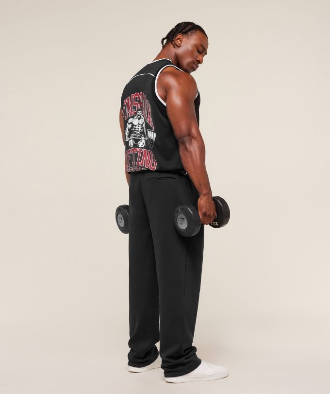 Graphic Basketball Mesh Tank