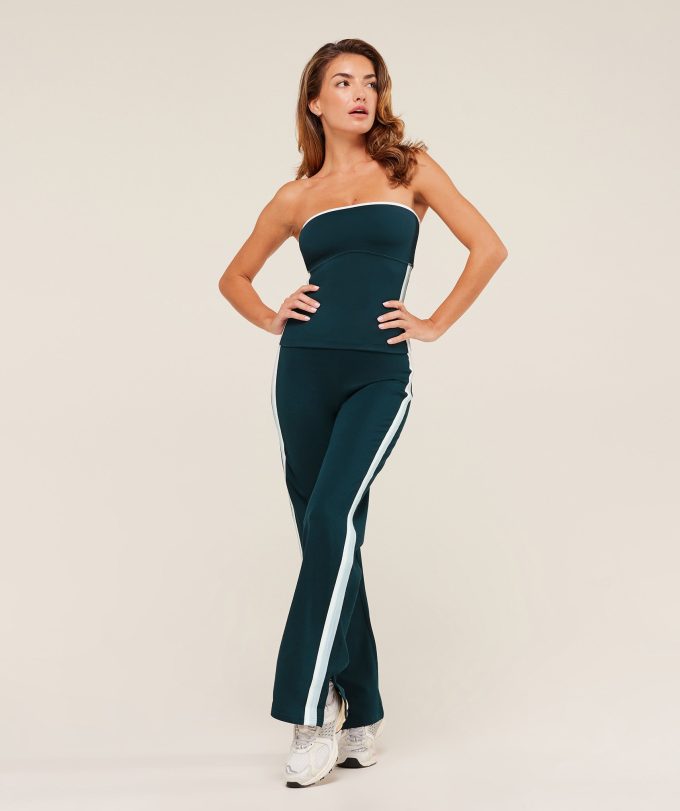 Piping Bandeau With Shelf