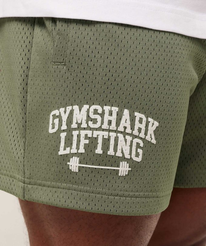 Lifting Barbell Mesh 5" Short