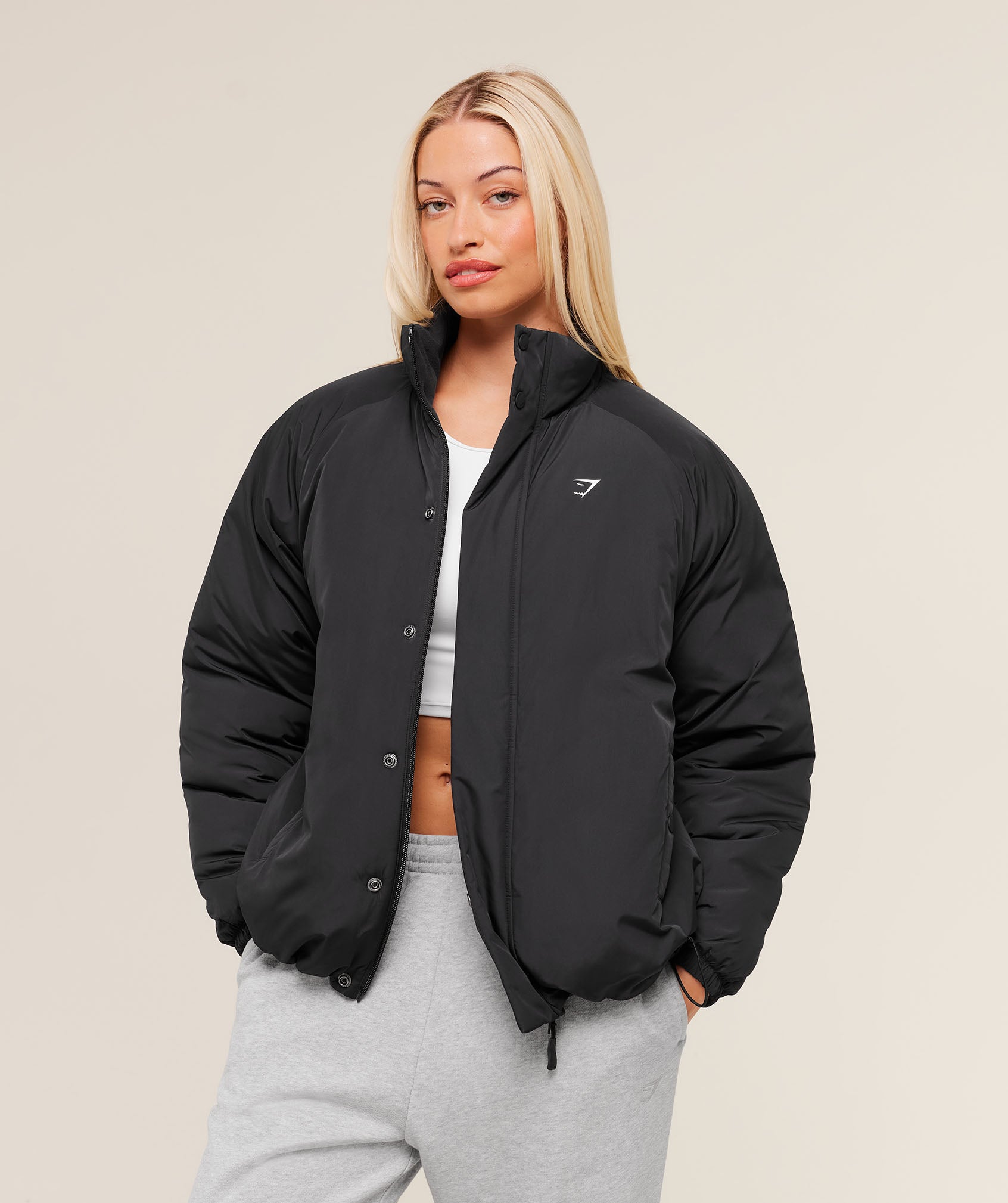 Oversized Puffer Jacket - Image 9