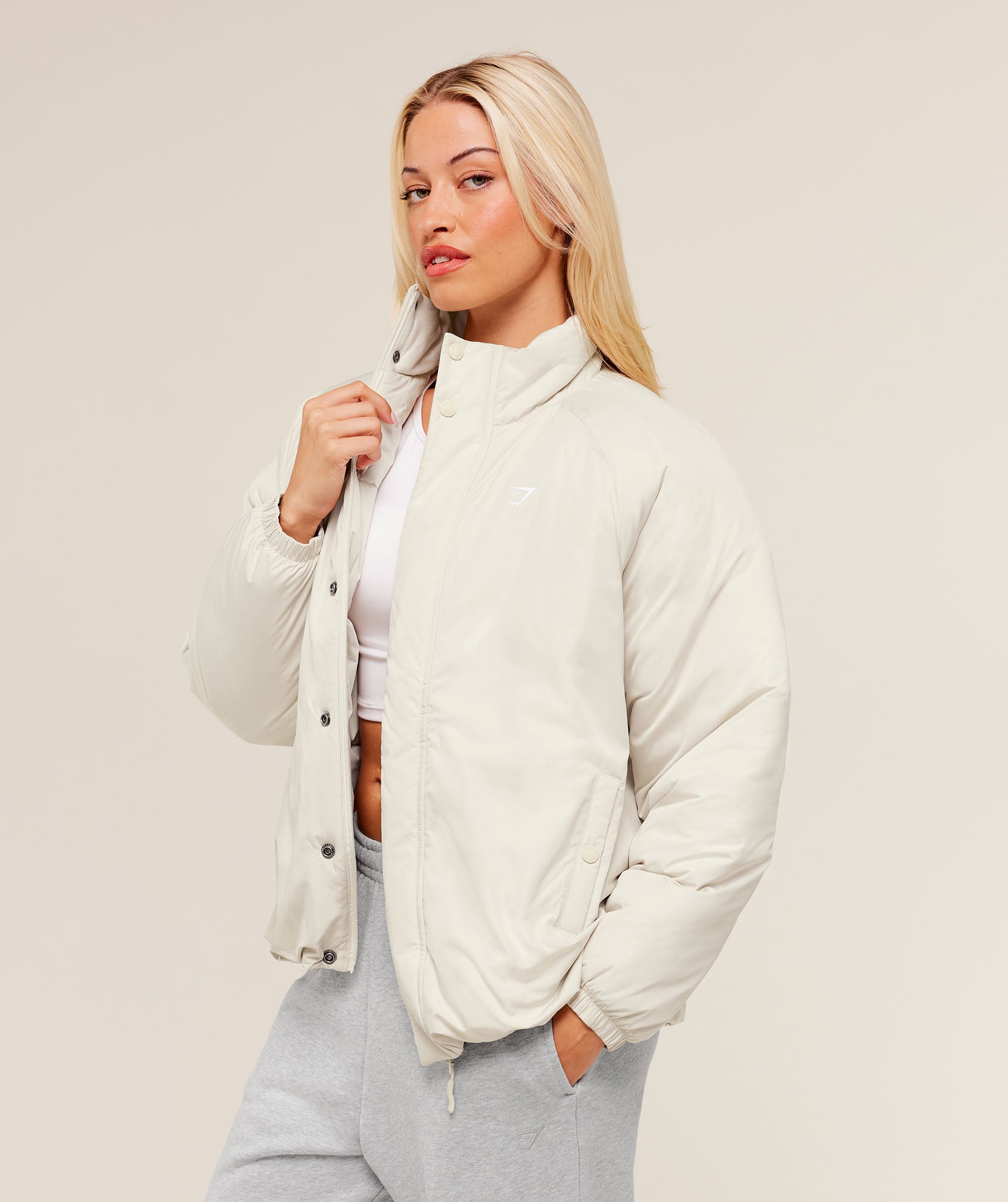 Oversized Puffer Jacket - Image 3