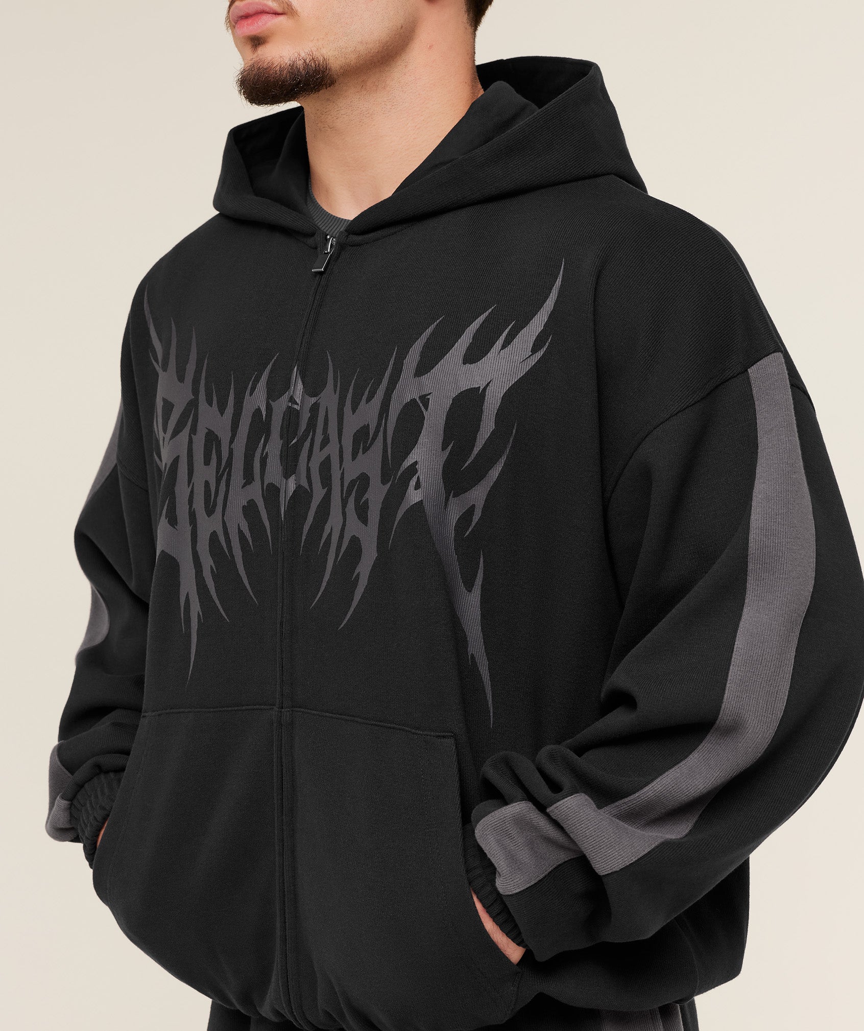Gymshark x Carlos Belcast Zip Up Hoodie - Image 6