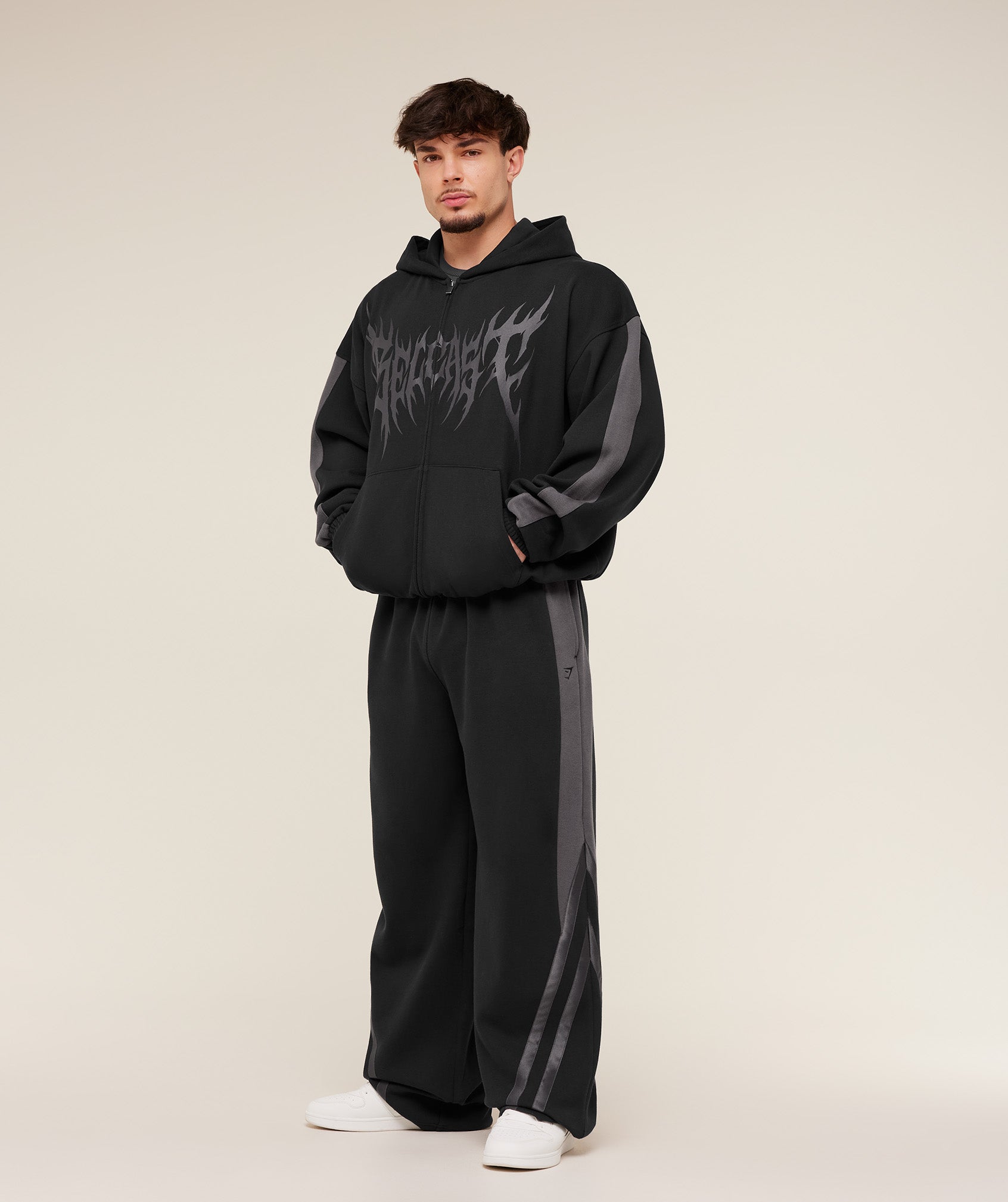 Gymshark x Carlos Belcast Zip Up Hoodie - Image 4