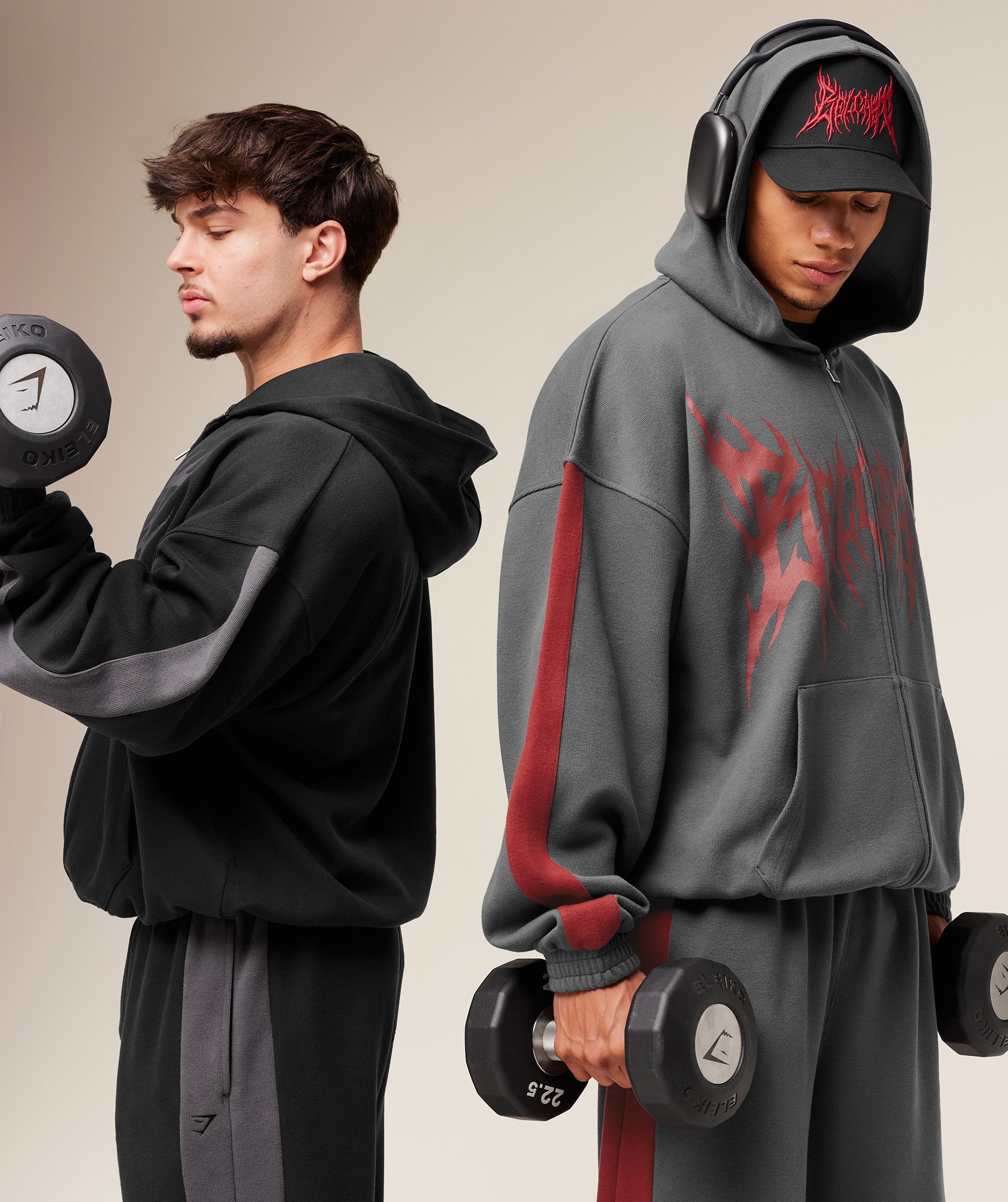 Gymshark x Carlos Belcast Zip Up Hoodie - Image 6